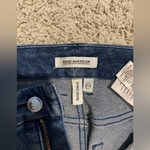 Barely worn Good American good curve jeans